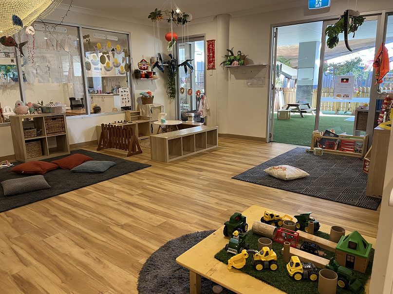 Learn and Laugh Alexandria child care Toddlers room