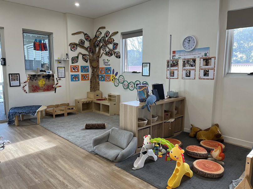 Nursery room corner at Learn and Laugh Childcare