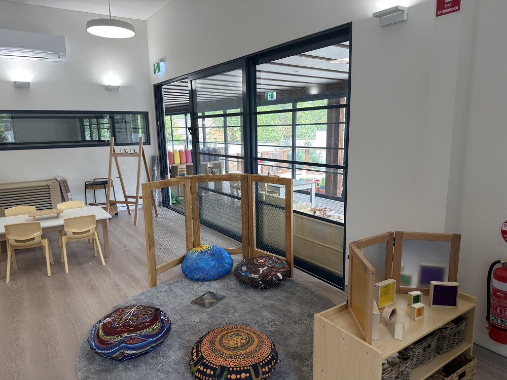 Senior room at Learn and Laugh Early Learning centre in Beecroft