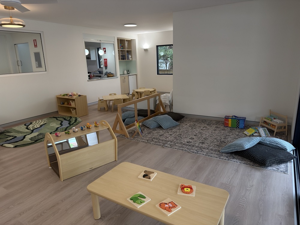 Toddler room at Learn and Laugh Early Learning centre in Beecroft
