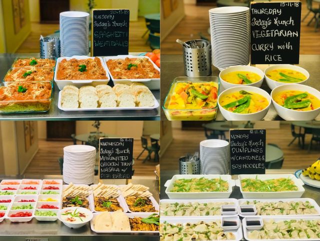 Daily Menu family meals daycare centre