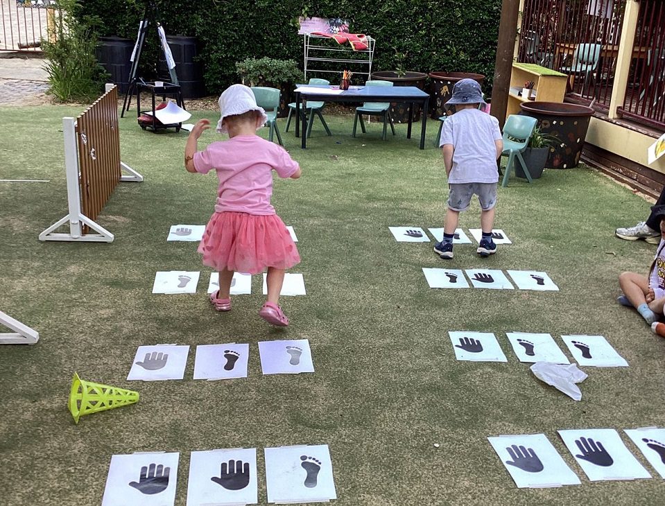 Daily obstacle course activity building coordination and confidence at Drummoyne early learning centre
