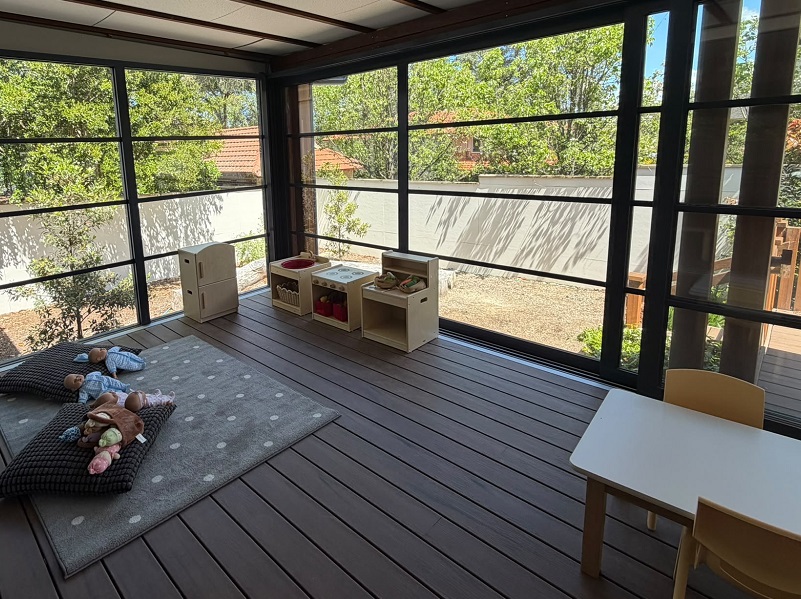 Play area at Learn & Laugh Childcare in Beecroft